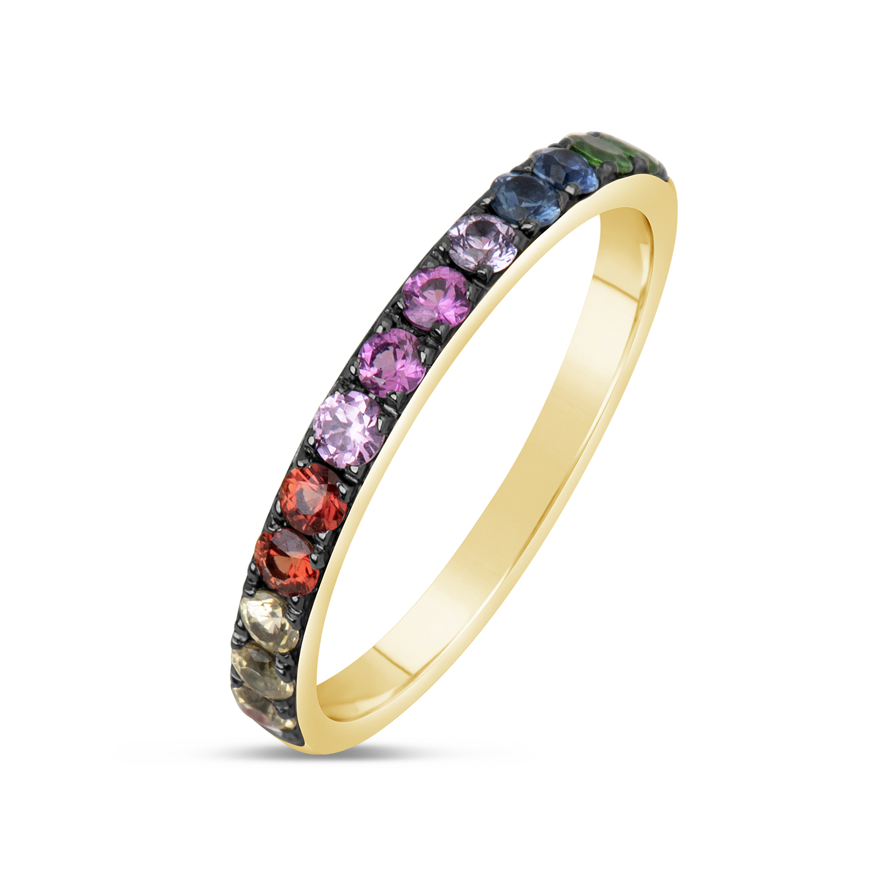 Dilamani Jewelry | Rainbow Sapphire Ring
