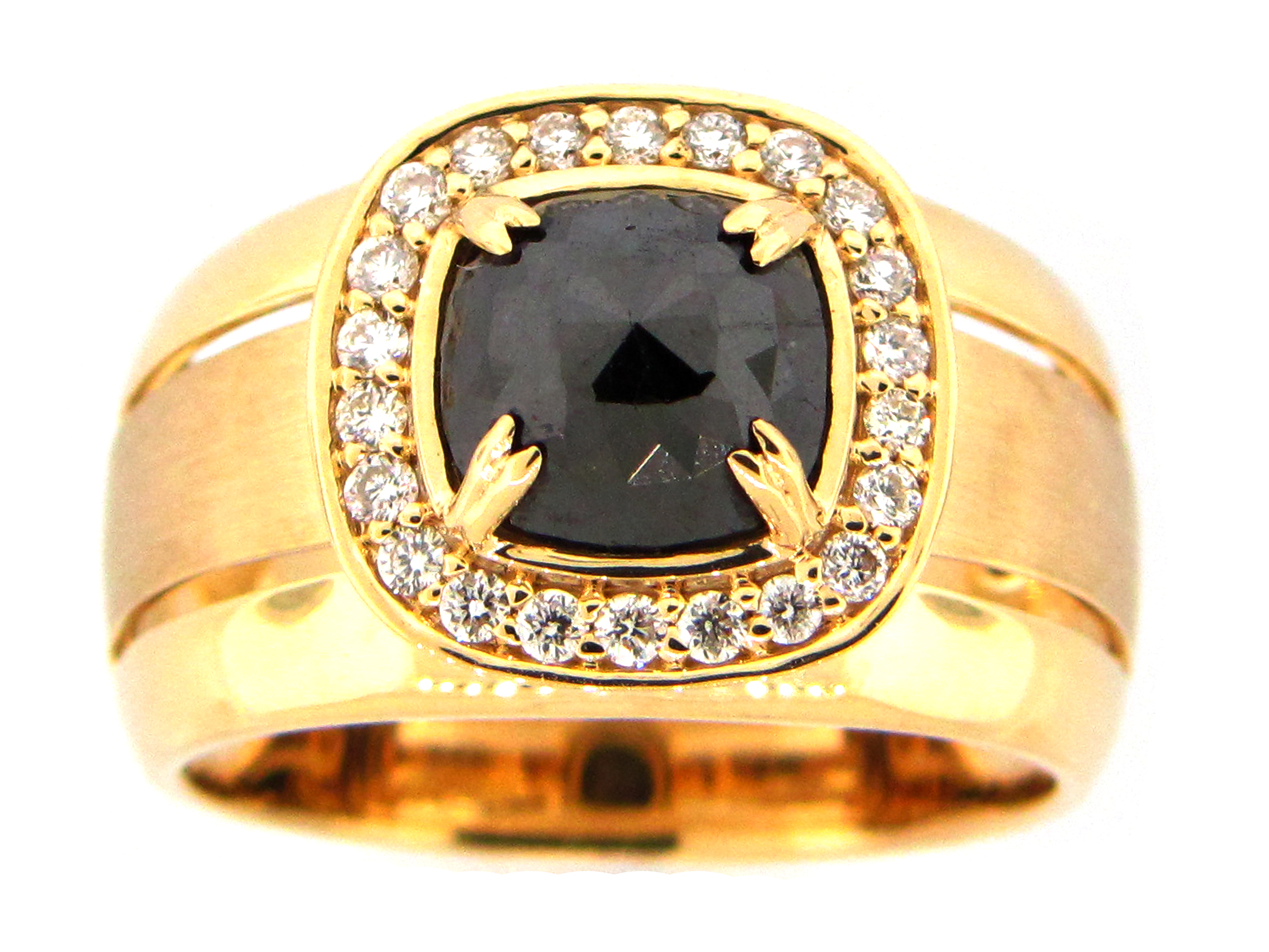 Dilamani Jewelry | Black & White Diamond Ring